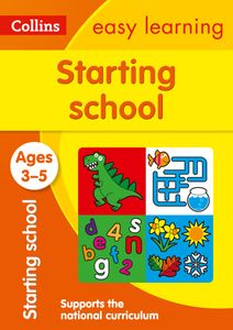 Easy Learning Starting School Workbook (Ages 3-5)
