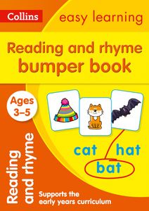 Easy Learning Reading & Rhyme Bumper Workbook (Ages 3-5)