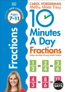 10 Minutes a Day Fractions (Ages 7-11)