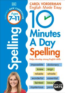 10 Minutes a Day Spelling (Ages 7-11)