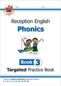 Reception Phonics Workbook Book 3 (Ages 4-5)