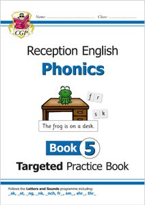 Reception Phonics Workbook Book 5 (Ages 4-5)