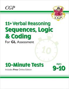 GL 11+ Sequences, Logic & Coding 10-Minute Tests (Ages 9-10)