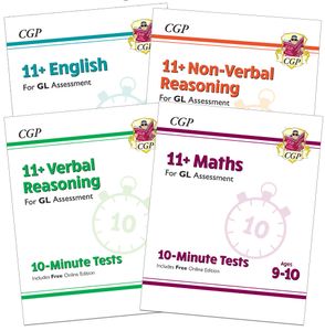 GL 11+ 10-Minute Tests Pack (Ages 9-10)
