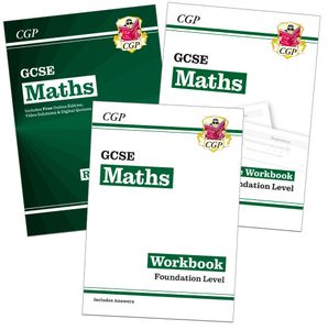 GCSE Maths Study & Workbook Pack - Foundation Tier (Ages 14-16)