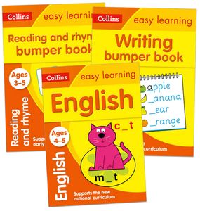 Pre-School English Study & Workbook Pack (Ages 3-4)